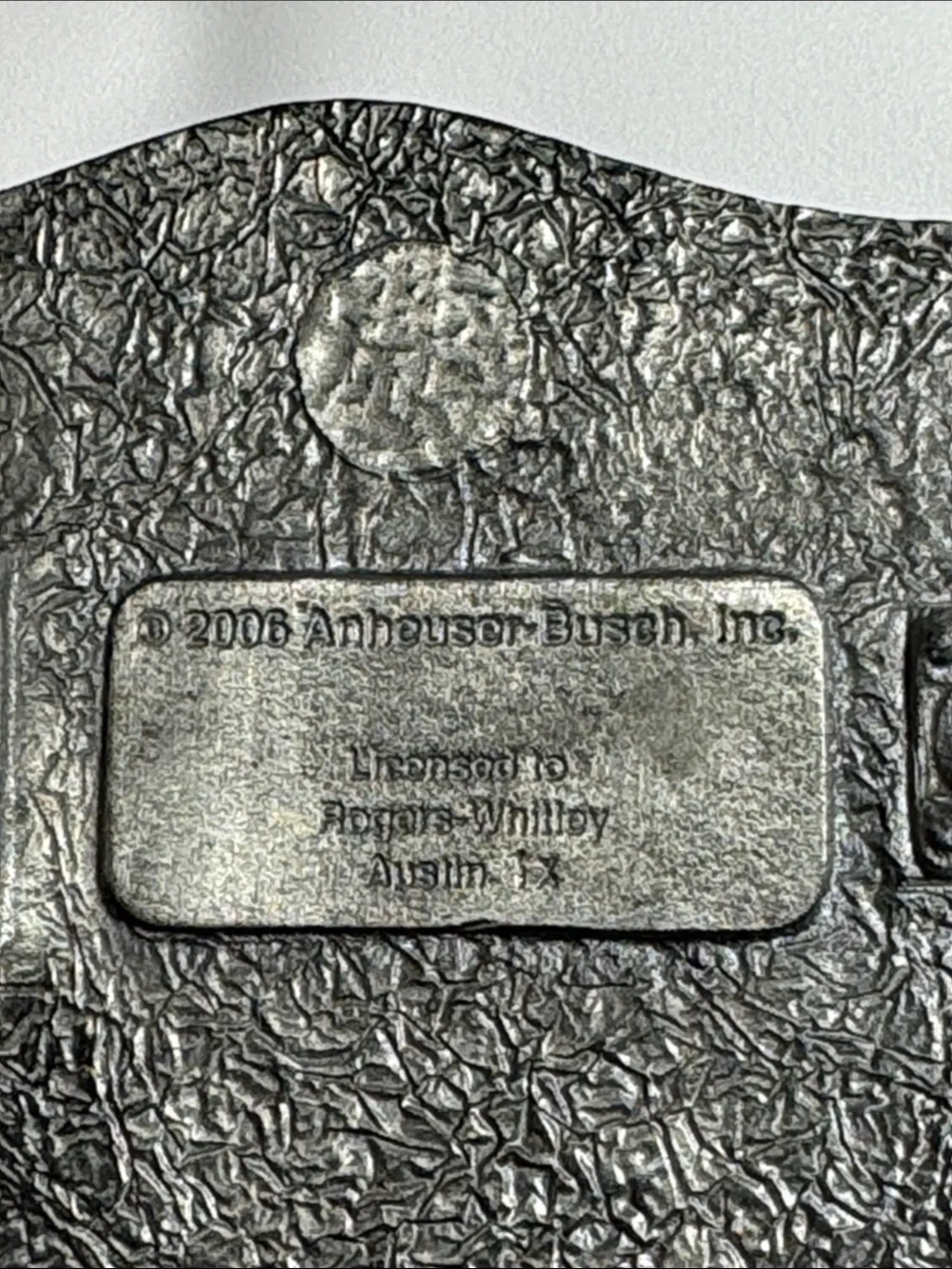 Budweiser Belt Buckle